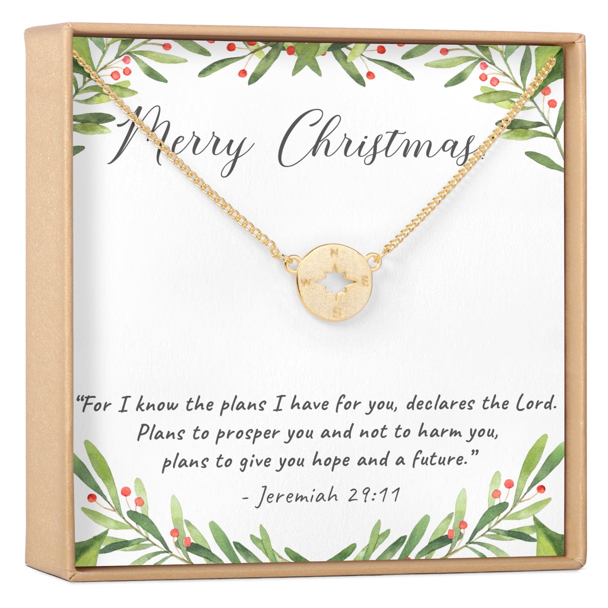 Christmas Gift for Christian Necklace, Multiple Styles