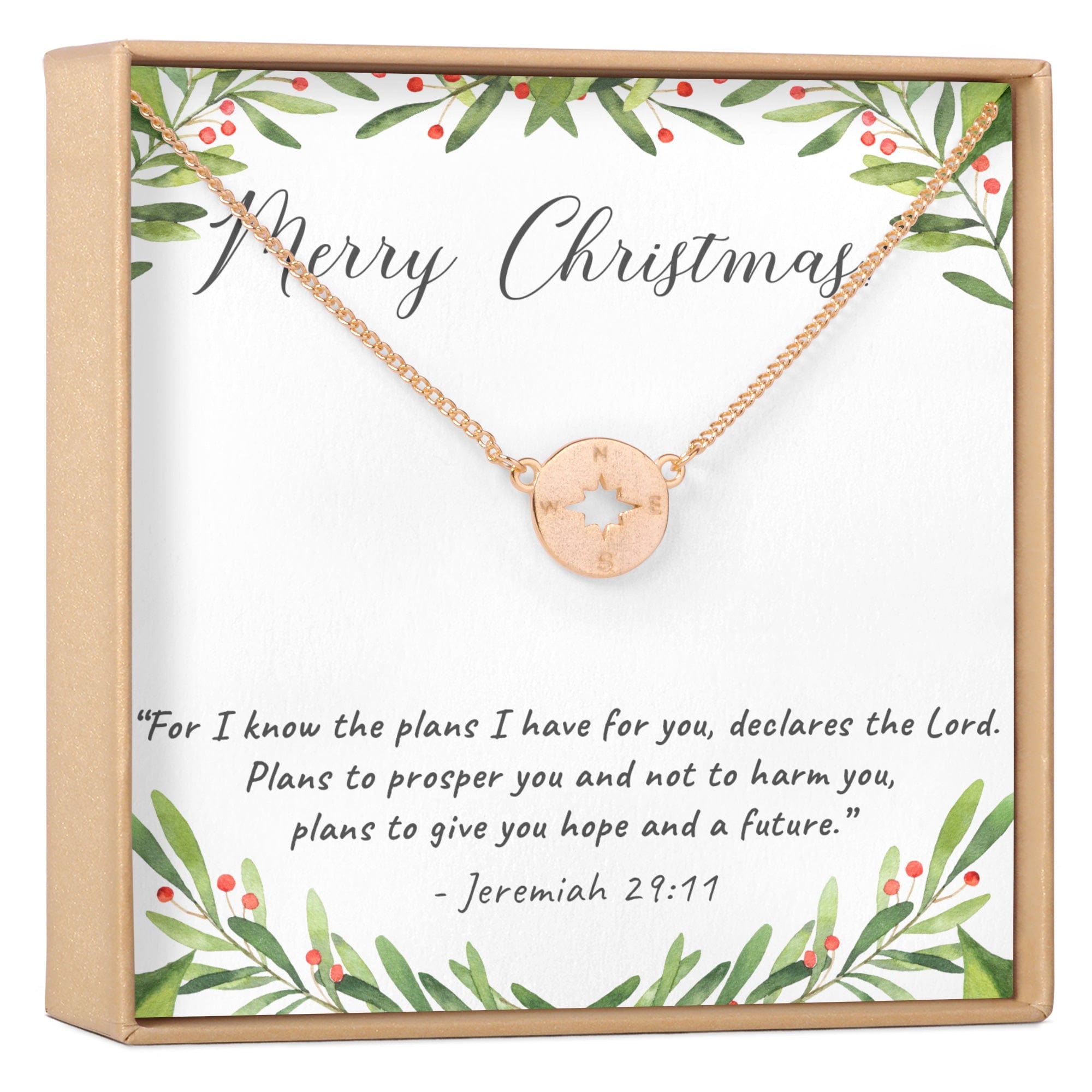 Christmas Gift for Christian Necklace, Multiple Styles