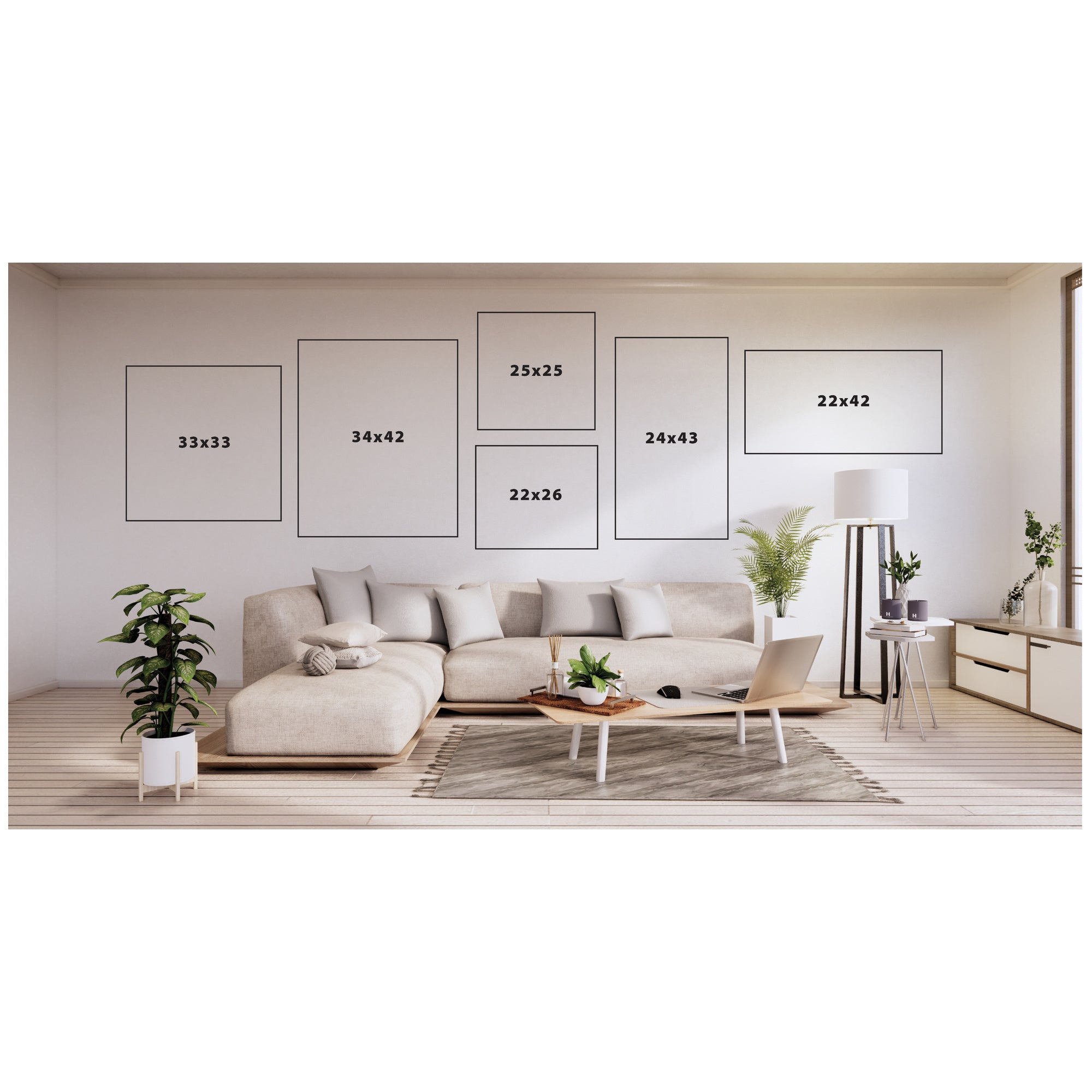 Olive Tree Abstract No. 31 by The Creative Bunch Studio Framed Wall Art Print