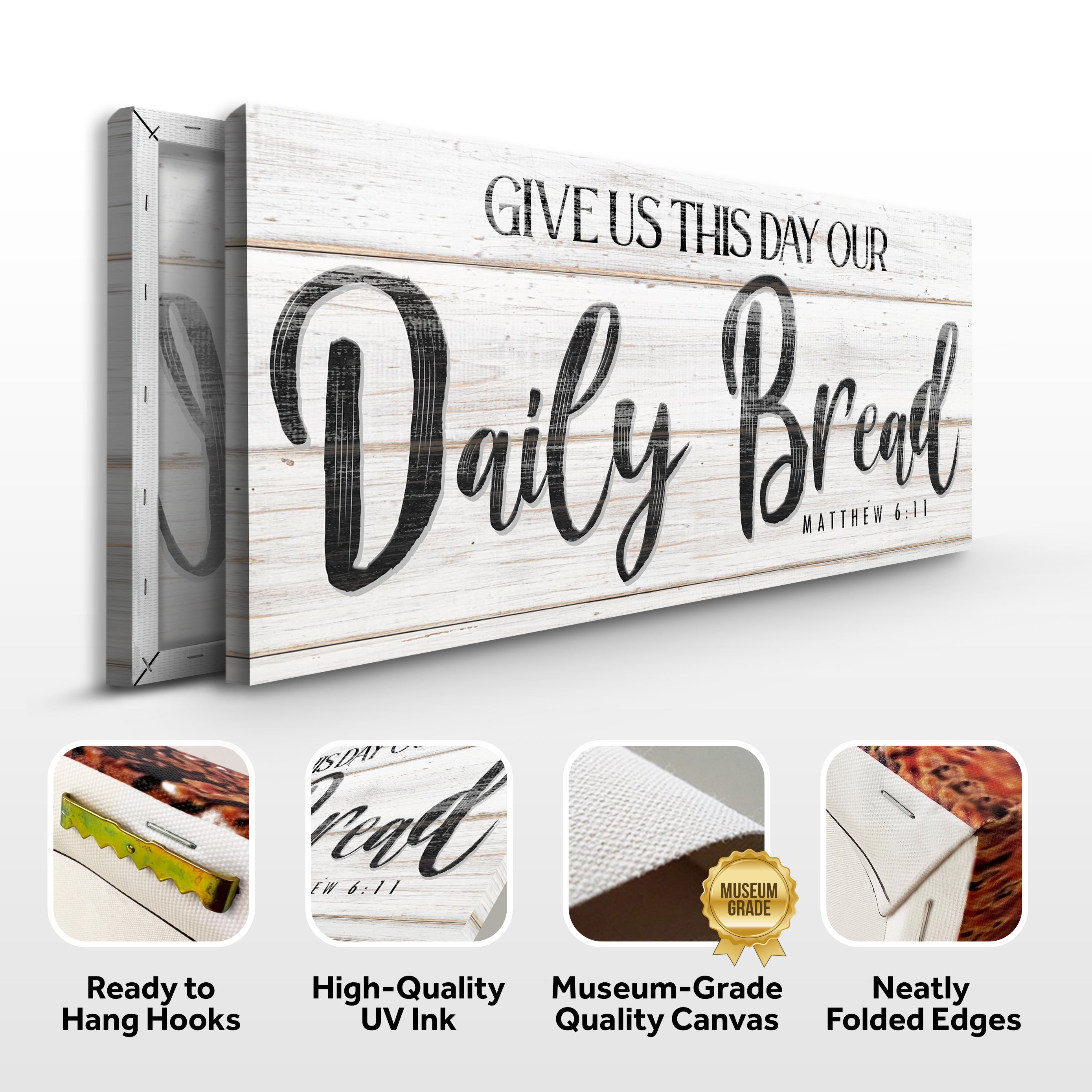 Give Us This Day Our Daily Bread Faith Wall Art