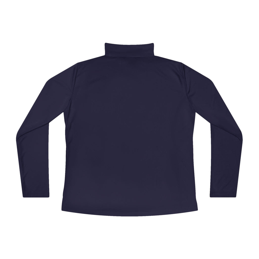 Seen. By God. Women’s Quarter-Zip Pullover — Lightweight Christian Activewear Faith Layer