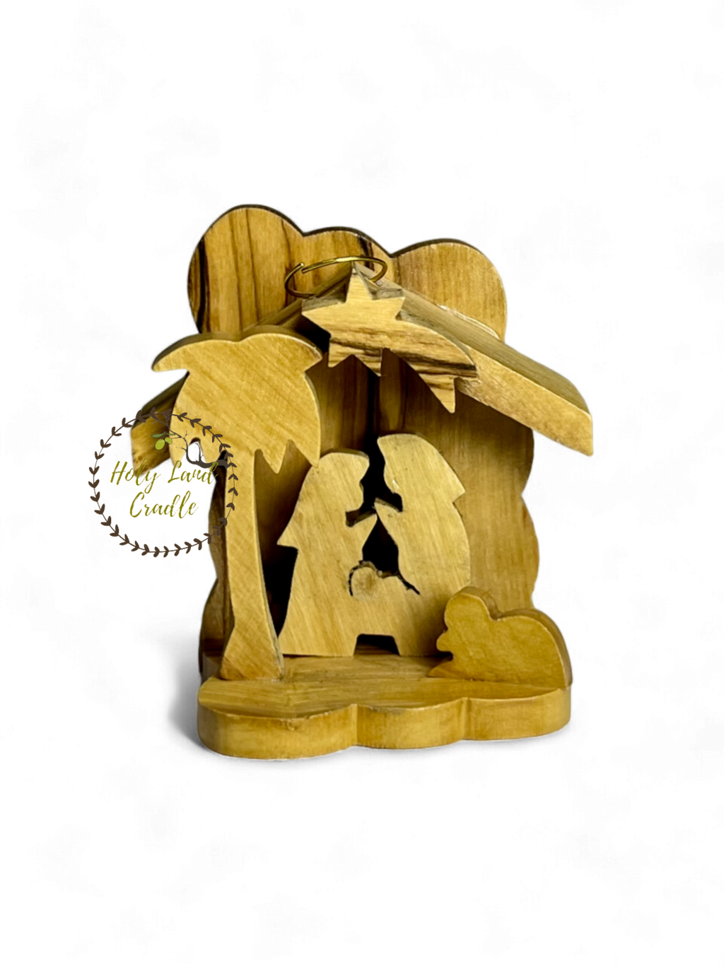 Olive Wood Ornament from Bethlehem