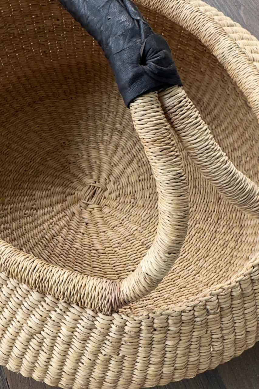 Artisan Woven Kettle Basket