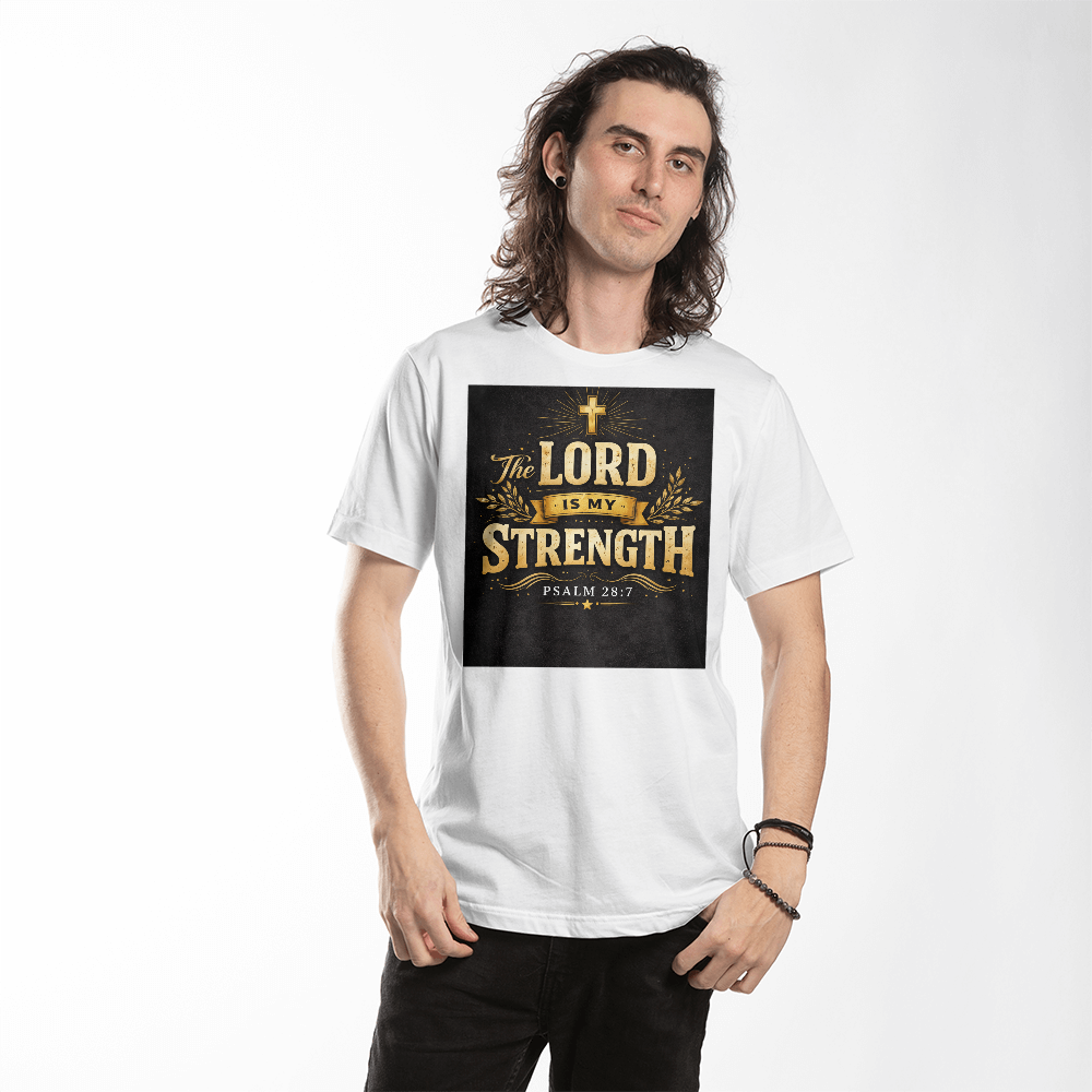 The Lord is My Strength, Christian T-Shirt