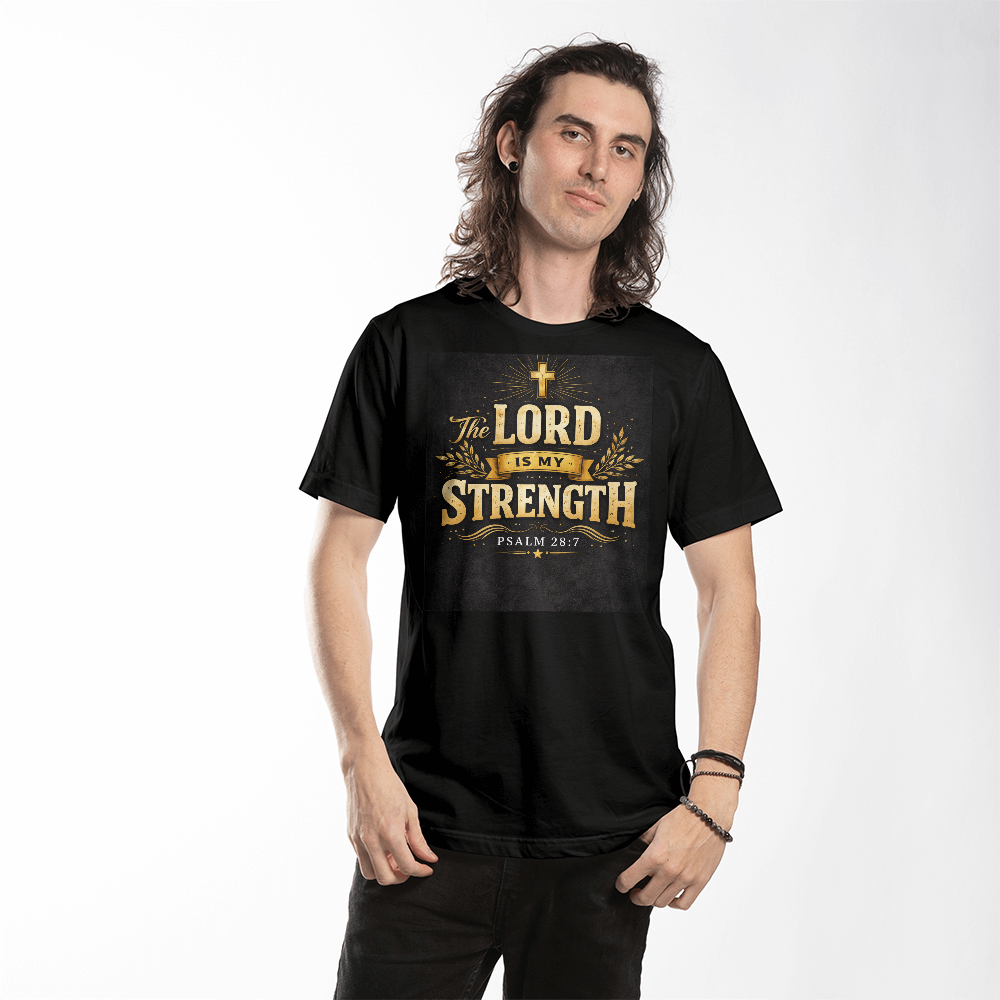The Lord is My Strength, Christian T-Shirt