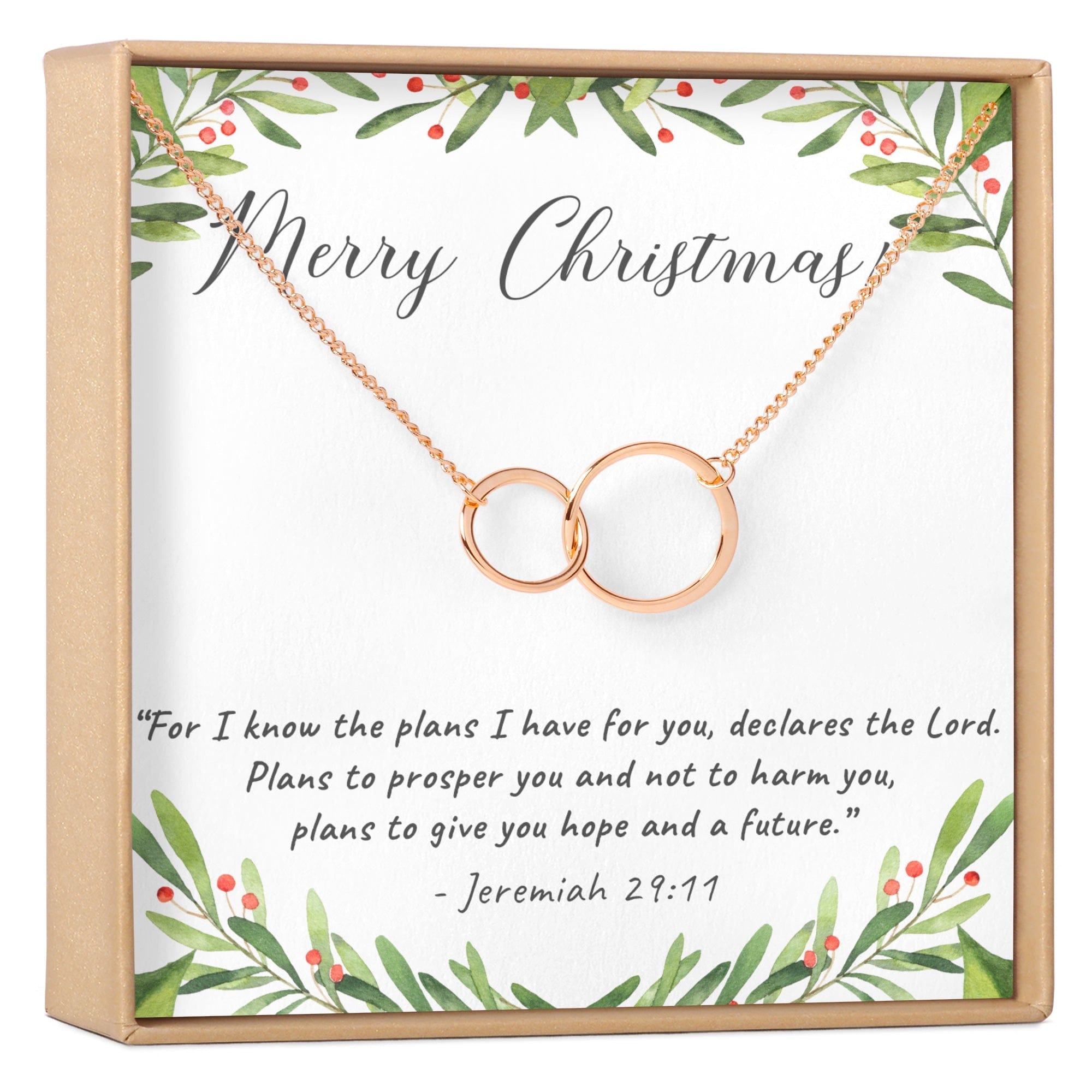 Christmas Gift for Christian Necklace, Multiple Styles
