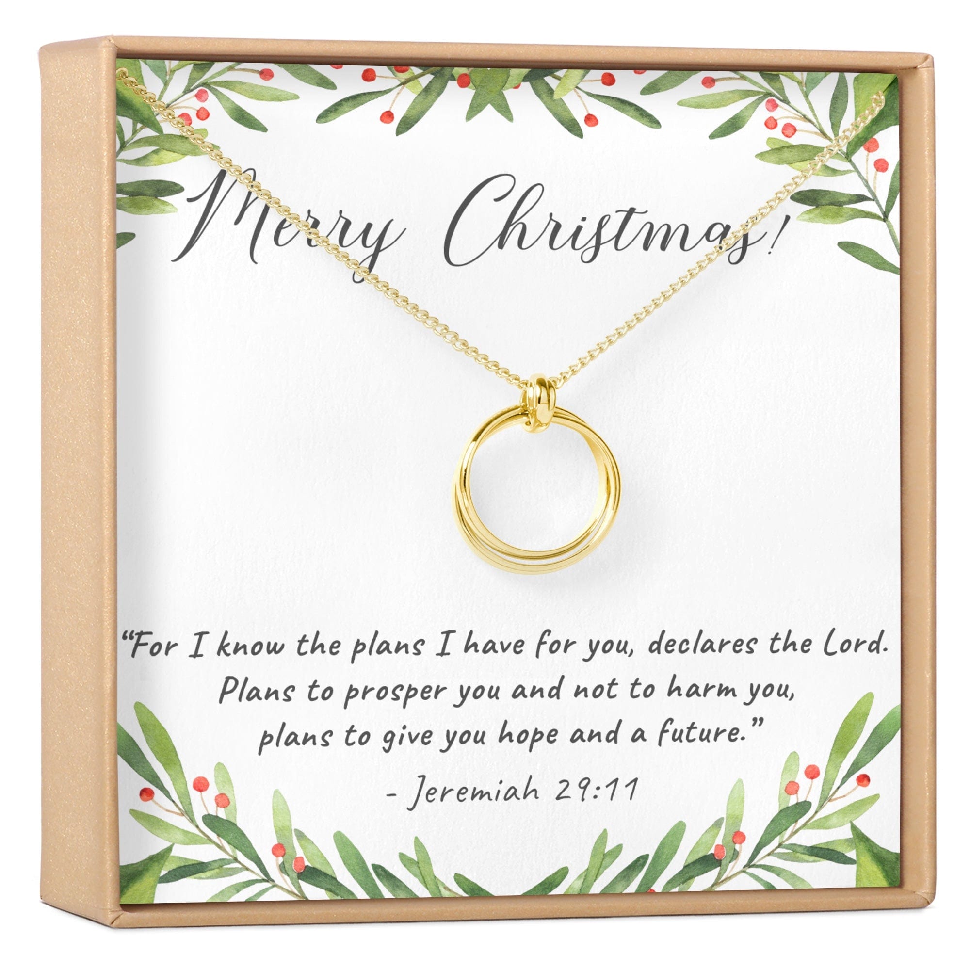 Christmas Gift for Christian Necklace, Multiple Styles