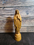 Antique Wooden Virgin Mary