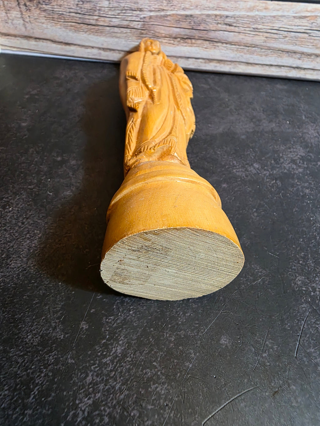 Antique Wooden Virgin Mary